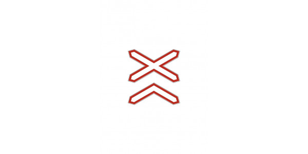 Дорожный знак 1.3.2 "Многопутная железная дорога"