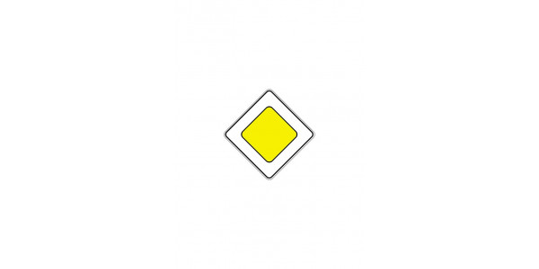 Дорожный знак 2.1 "Главная дорога"