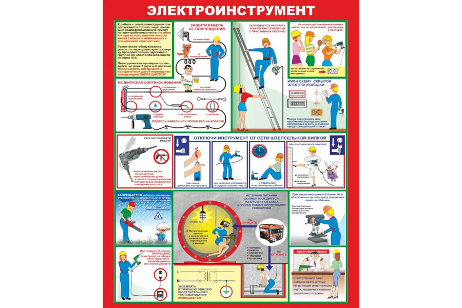 Стенд-1 "Электроинструмент"