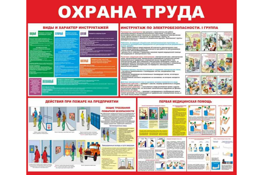 Стенд-3 "Охрана труда"