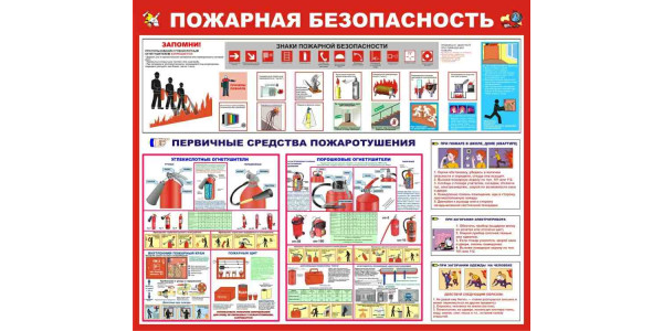 Стенд "Детская пожарная безопасность"