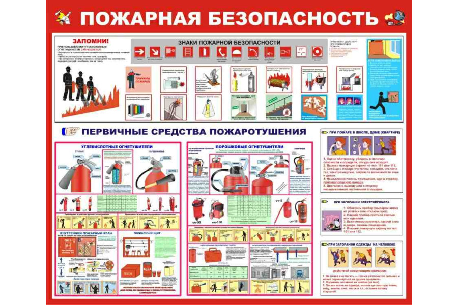 Стенд "Детская пожарная безопасность"